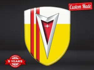 Pontiac Emblemas Auto Modernos Duraderos Máximo Estilo Pro